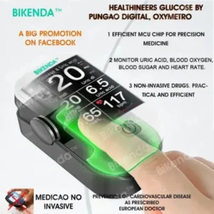 Bikenda™ Smart Multi-functional Non-invasive Laser Targeted Therapy: High Uric Acid Arthritis and Blood Sugar Detection Device