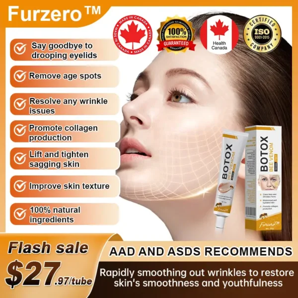 Furzero™ Botox Bee Venom Wrinkle Removal Cream