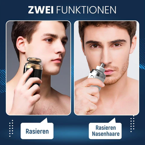 ShaveMate™ Mini Rasierer – Perfekt für schnelle Pflege unterwegs