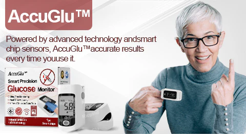 AccuGlu™ Smart Precision Glucose Monitor