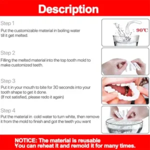 Adjustable Snap-On Dentures