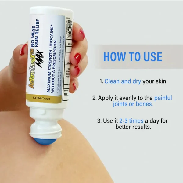 ArthroCareX™ Lidocaine Joints Pain Relief Healing Liquid