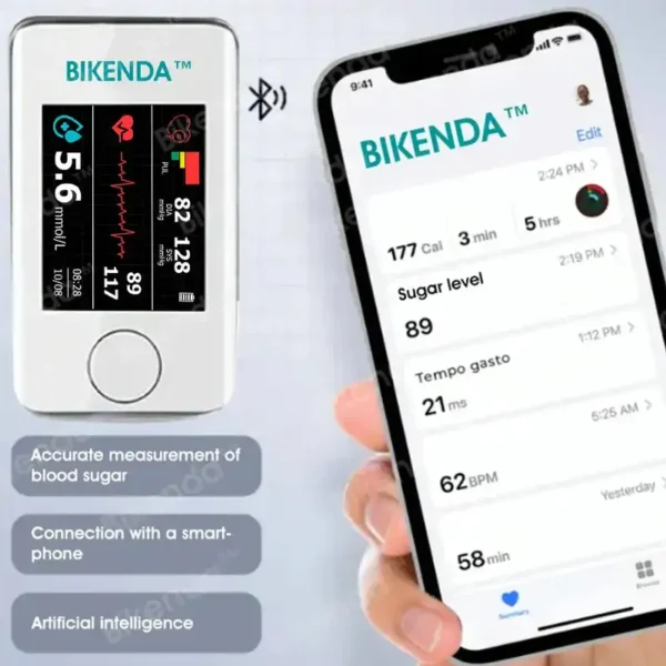 Bikenda™ Non-Invasive Blood Glucose Monitor + Exclusive Gift