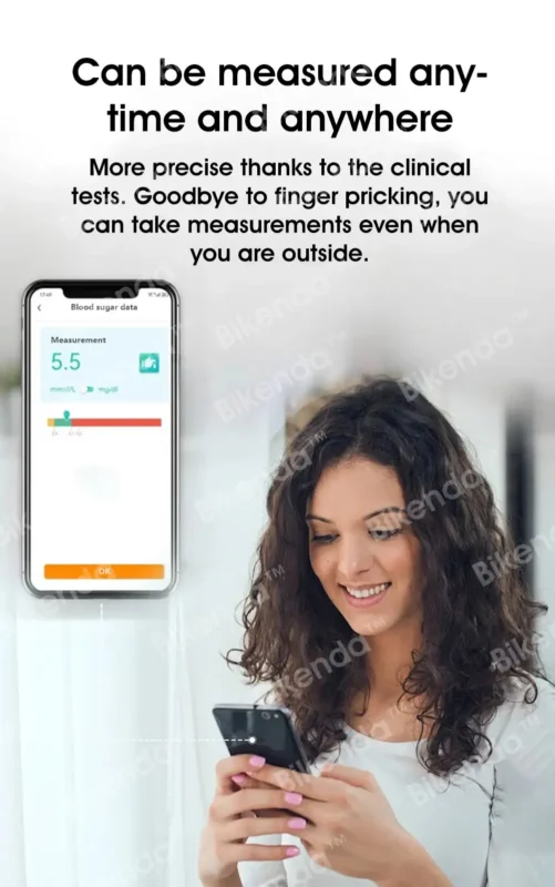 Bikenda™ Precision Glucose Monitoring Premium Non-invasive Medical Device + Exclusive Gift