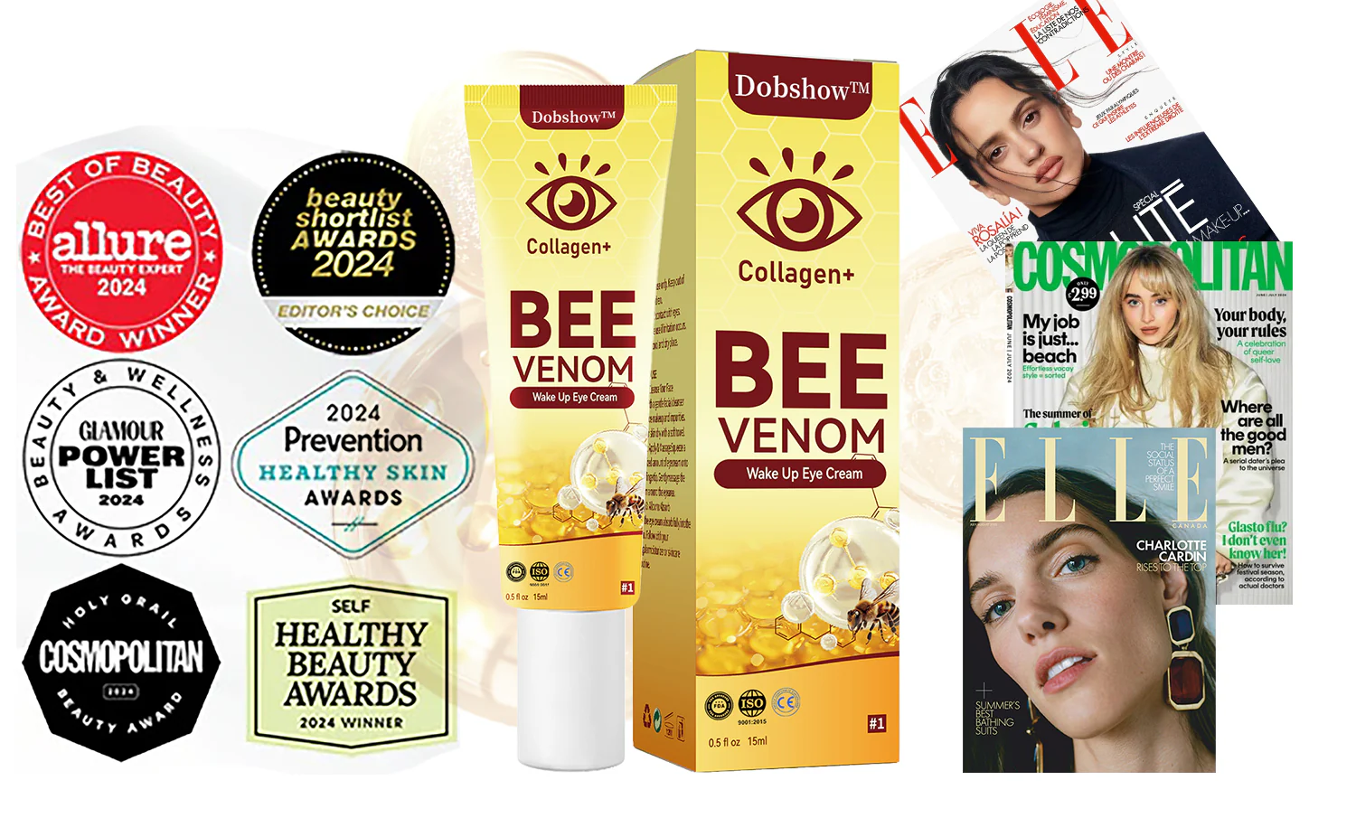 Collagen+ Bee Venom Daily Wake Up Eye Cream