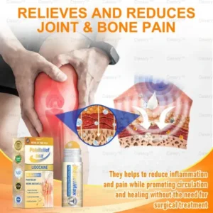 Daasry™ Lidocaine Liquid with Roll-On for Joint And Muscle Pain Relief