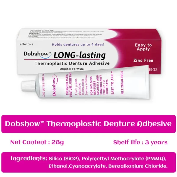 Dobshow™ Thermoplastic Denture Adhesive