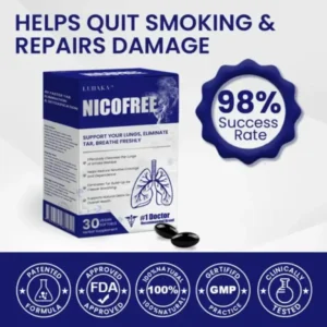 Luhaka™ Nicofree Tar Removal & Quit Smoke Support ACE2