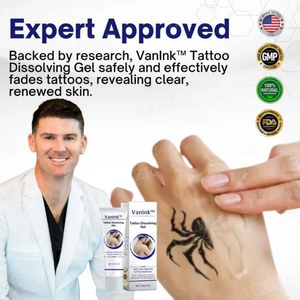 VanInk™ Tattoo Dissolving Gel